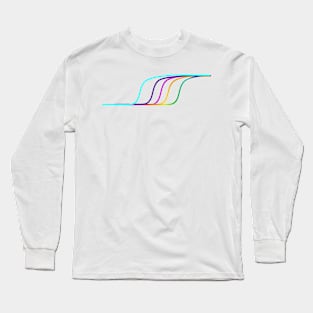 DNA Real Time colours white Long Sleeve T-Shirt